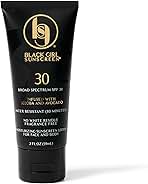 Face & Body Moisturizing Sunscreen Lotion SPF 30, No White-Residue for Melanin Rich Skin (2 Fl. Oz.)
