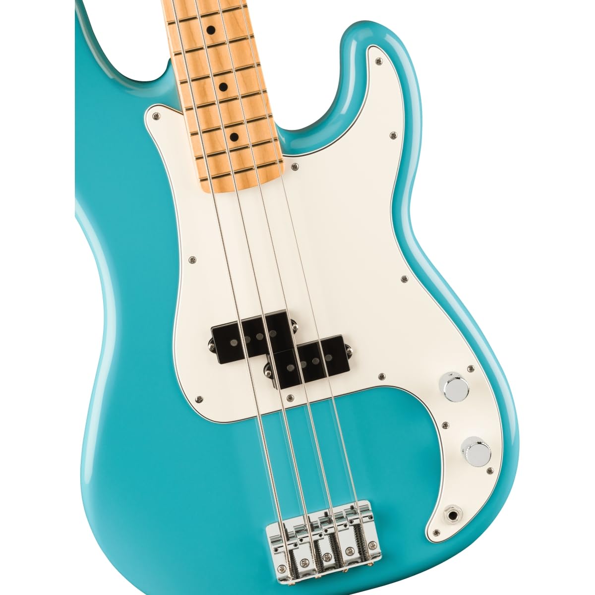 ふ*た様 Fender PlayerSeries PrecisionBass Fender Player II Precision Bass - Azul Aquatone com escala de