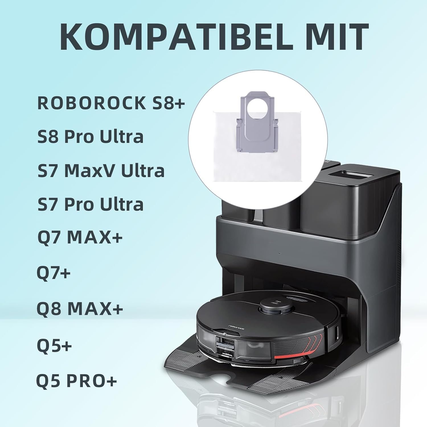 Roborock Originele accessoireset, stofzakken voor Q7 MAX/S7 MaxV Ultra/S7 Pro Ultra