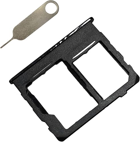 Bandeja de tarjeta SIM A32 0.18 oz de repuesto para Samsung Galaxy A32 5G A326 de 6.5 pulgadas, color negro. [No apto para Galaxy A32 versión 4G]