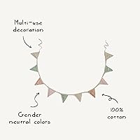 Vista 8 de mushie Guirnalda de bebé Decoración de guardería