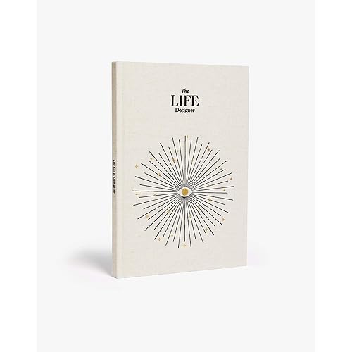 Intelligent Change Life Designer Journal – Guided Life Planner for Goal Setting & Self Reflection – Undated 10 Year Vision Book for Personal Growth & Mindfulness – Natural Cotton Hardcover
