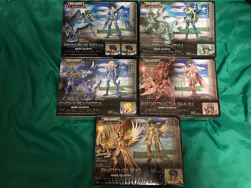 未開封品聖闘士聖衣神話 青銅神聖衣 10th Anniversaryセット 聖闘士