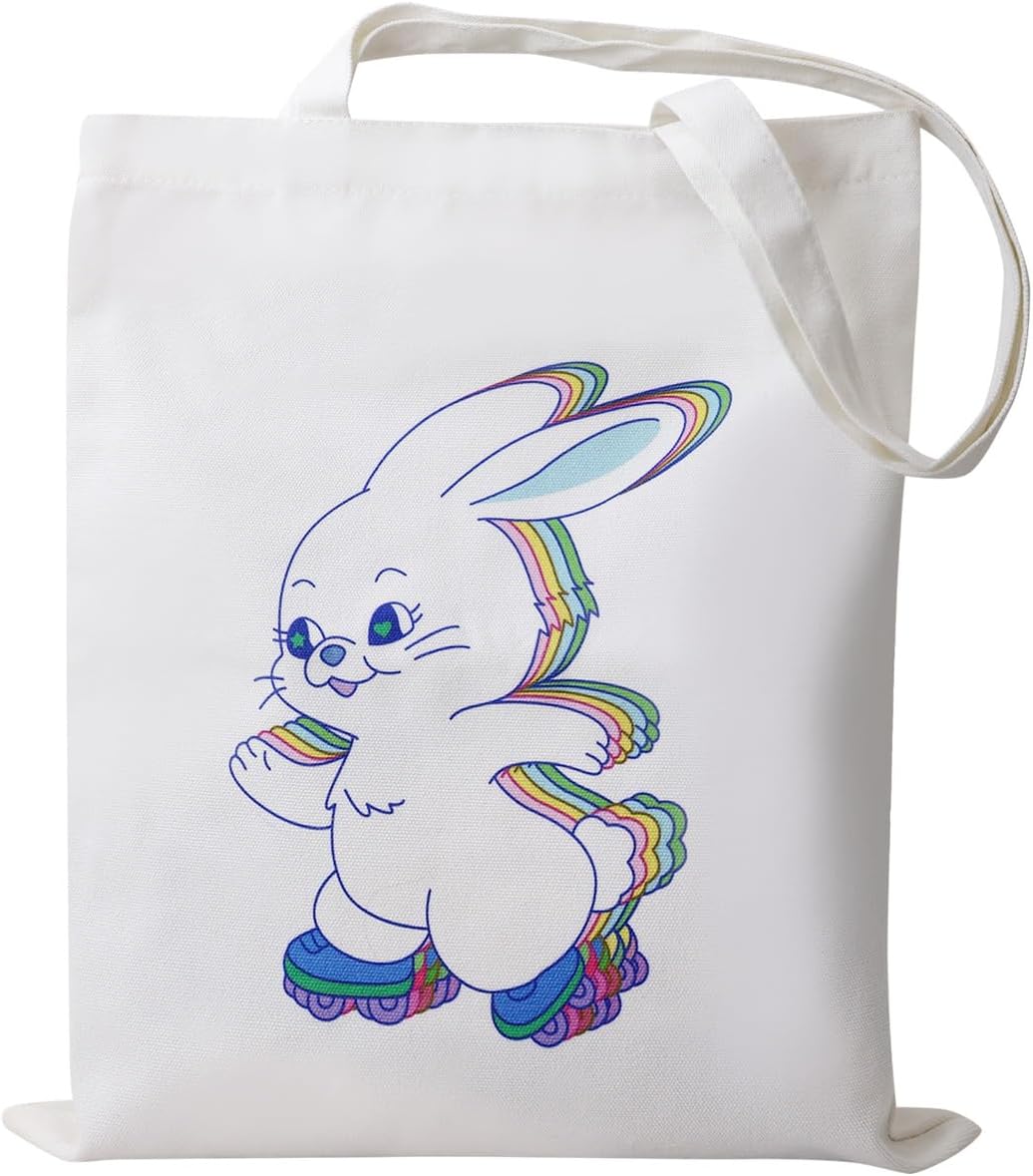 X9H8N9 bunny canvas bag