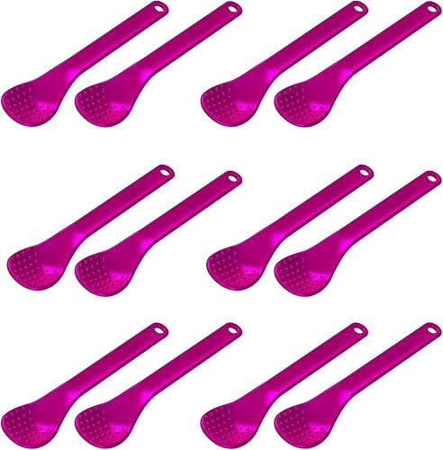 TalkTools Cucharas magenta Wee Bumpy  Proporciona conciencia oral durante la alimentación  Fomenta el cierre de labios  Normaliza la aceptación de