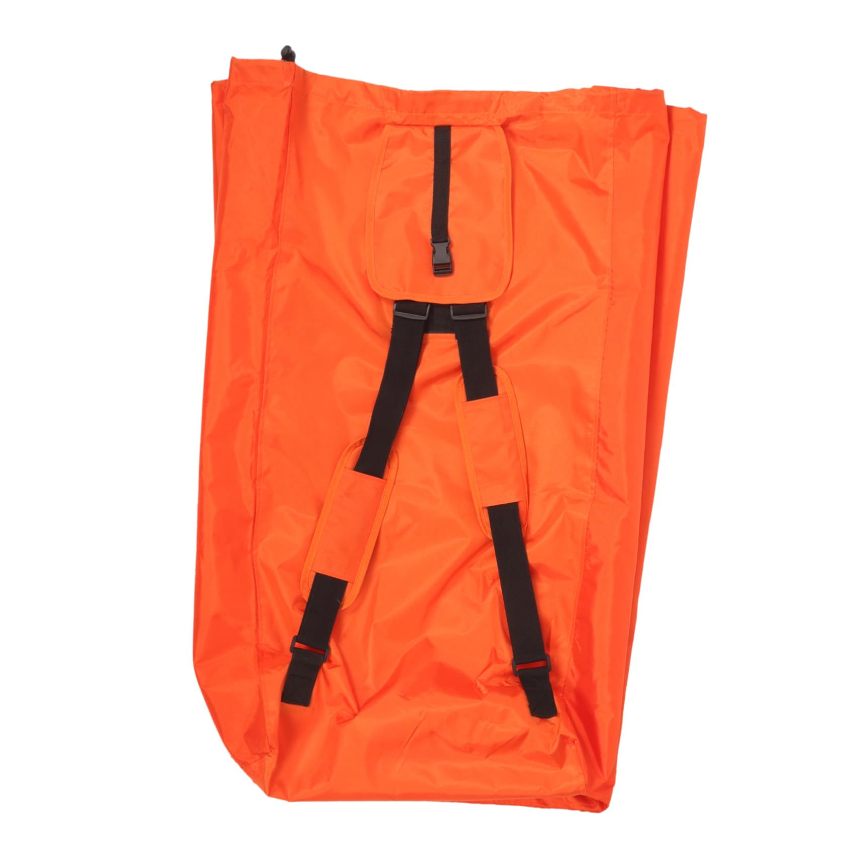 Amosfun Paquet de Rangement Voyage Poussette et Siège Auto, 1 Pièce | Tissu Oxford Orange, Grand Volume Pliable et Déperlant, pour Déplacements en Avion