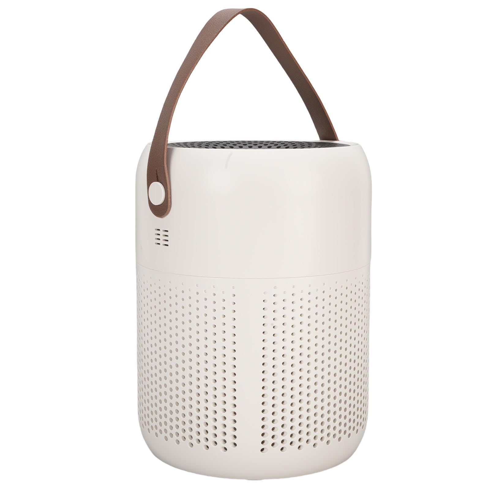 Generic Purificatore D'aria da Tavolo Rilascio Efficiente di Ioni Rimozione degli Odori Portatile Purificatore D'aria Interno Silenzioso per la Camera da Letto di Casa