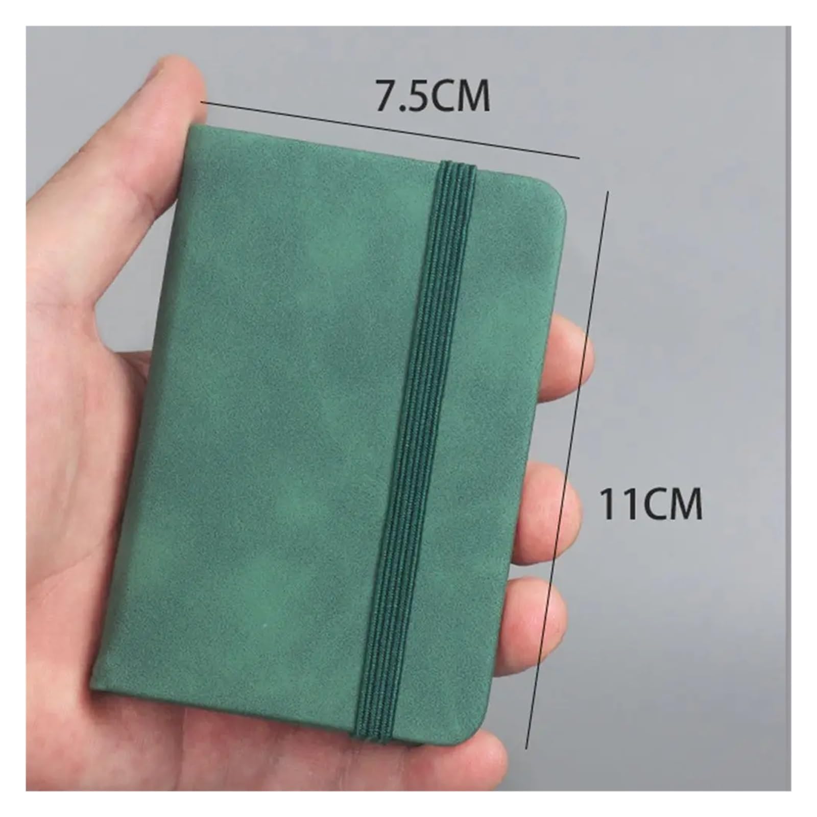 Inspirierendes Notizbuch 3Pcs A7 Mini Notebook Tragbare Tasche Notizblock Tagebuch Planer Agenda Memo Büro Schule Schreibwaren(M)