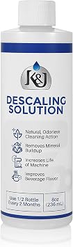 K&J Premium Descaling Solution 2 uses - Made in USA - Descaler for Keurig, Breville, Nespresso, Delonghi, Cuisinart, and all Coffee and Espresso Machines