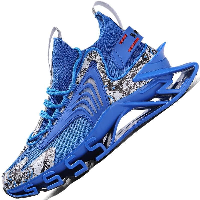 Image of Sneakers Shoes for Men Running Shoe Mens Trail Air Fashion Sport Man Athletic Men's Basketball Walking Casual Hiking Male Black White Blue Size Runner Breathable Women Boys Kids