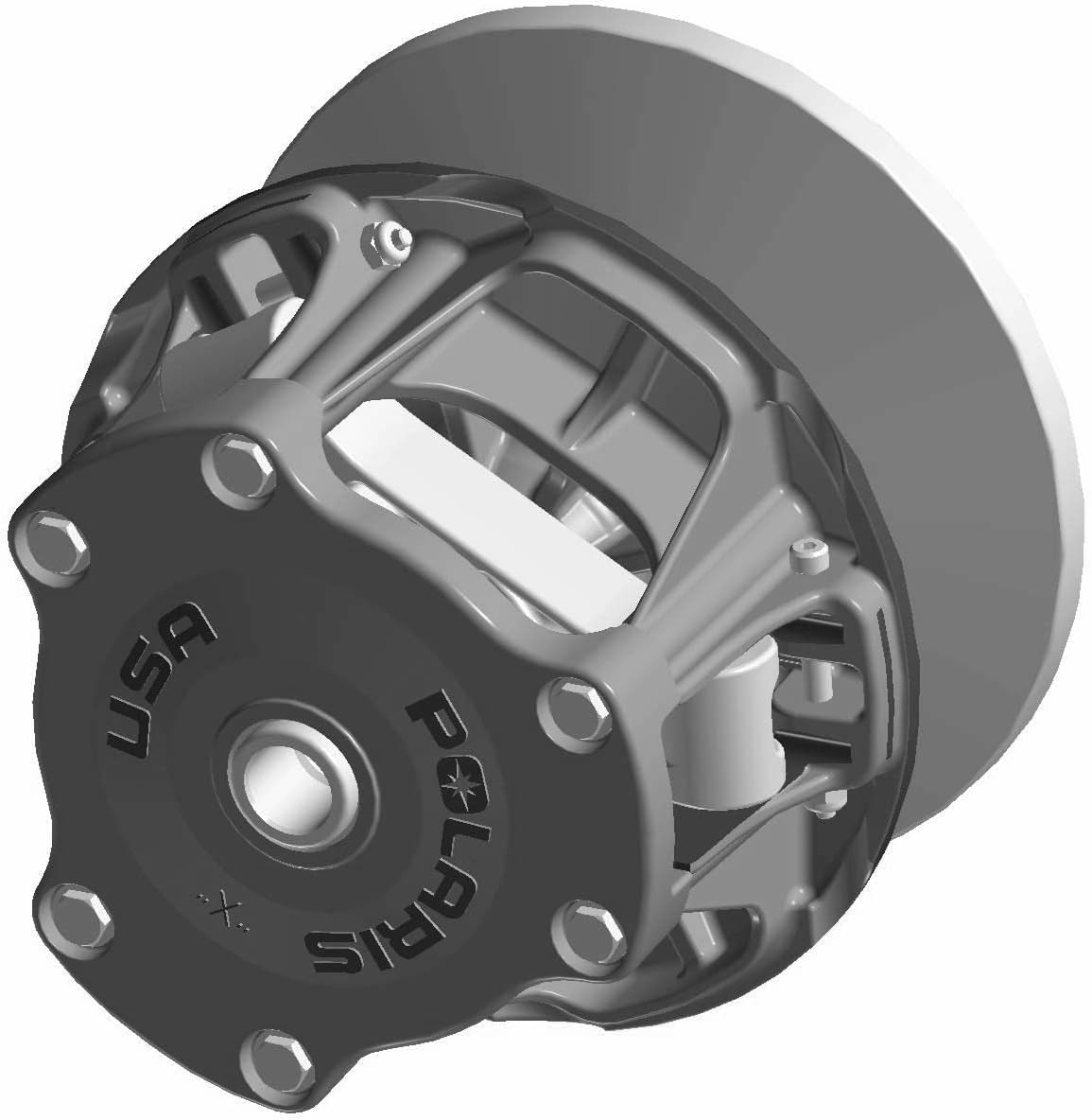 Polaris Snowmobile Basic Drive Clutch, Compatible with Polaris Models for Perfect Fit, Genuine OEM Part 1322565, Qty 1