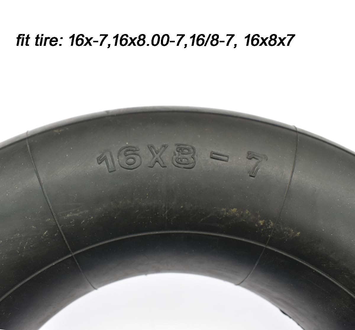 Camera d'aria 16x8-7 16X8.00-7 4.00-7, adatta per ATV, carriola, carrello portasacchi, carrello, ruota di scorta e altro (16x8,00-7 TR13)