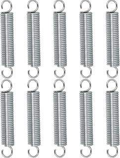 10 Pcs Extension Spring 1/4 Inch x 1-1/2 Inch x 0.035 Inch SP Stainless Steel Mechanical Extension Compression Springs