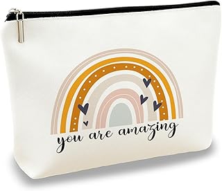 Bolsa de maquillaje de lona positiva You Are ...