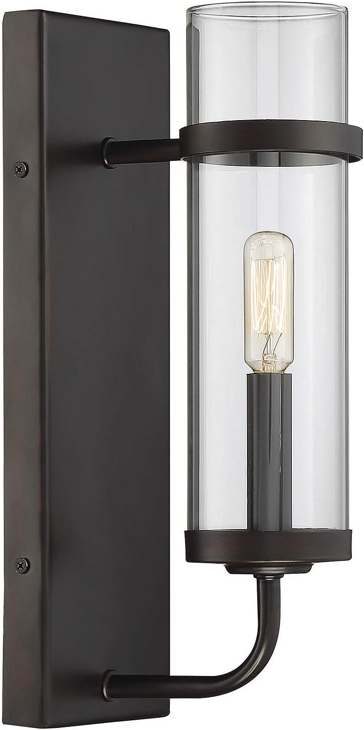 Savoy House 9-6054-1-13 Tulsa 1-Light Wall Sconce in English Bronze