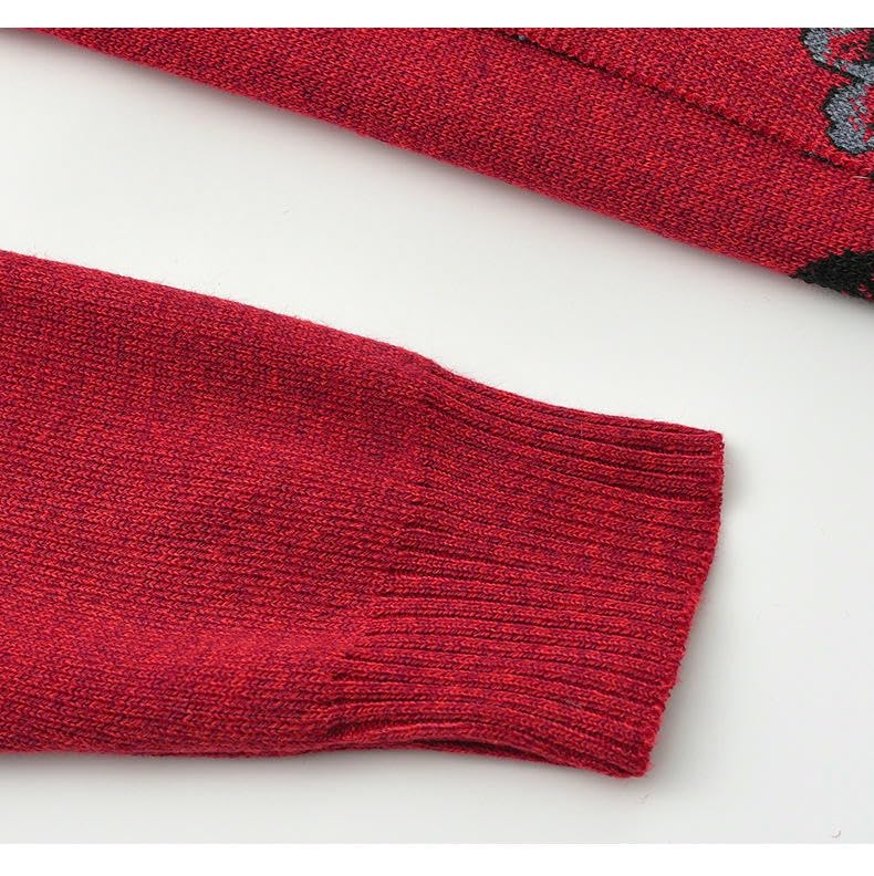 Suéter suelto mujer mayor abrigo cardigan fino punto primavera otoño 4