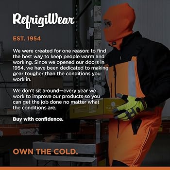 Amazon.com: RefrigiWear Men's HiVis Insulated Softshell High-Bib