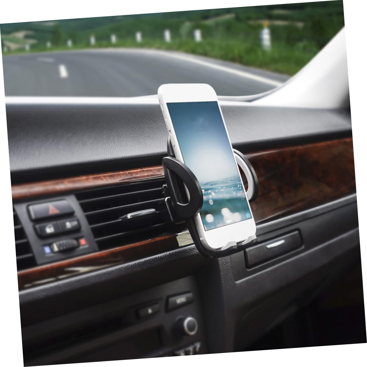 jojofuny Supporto Per Telefono Da Auto 3 Pezzi Girevole A 360 Gradi Facile Da Installare Per Smartphone Larghi 5-10 Cm