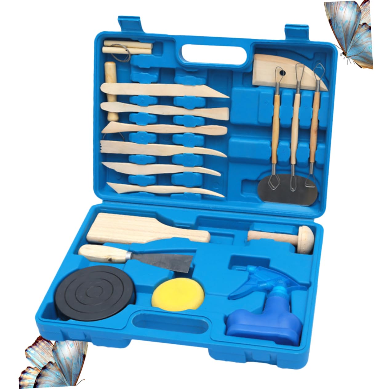 EXCEART 19piezas Herramientas Para Modelar Figuras De Arcilla Kit De Herramientas Para Arcilla Auxiliares Para Modelar