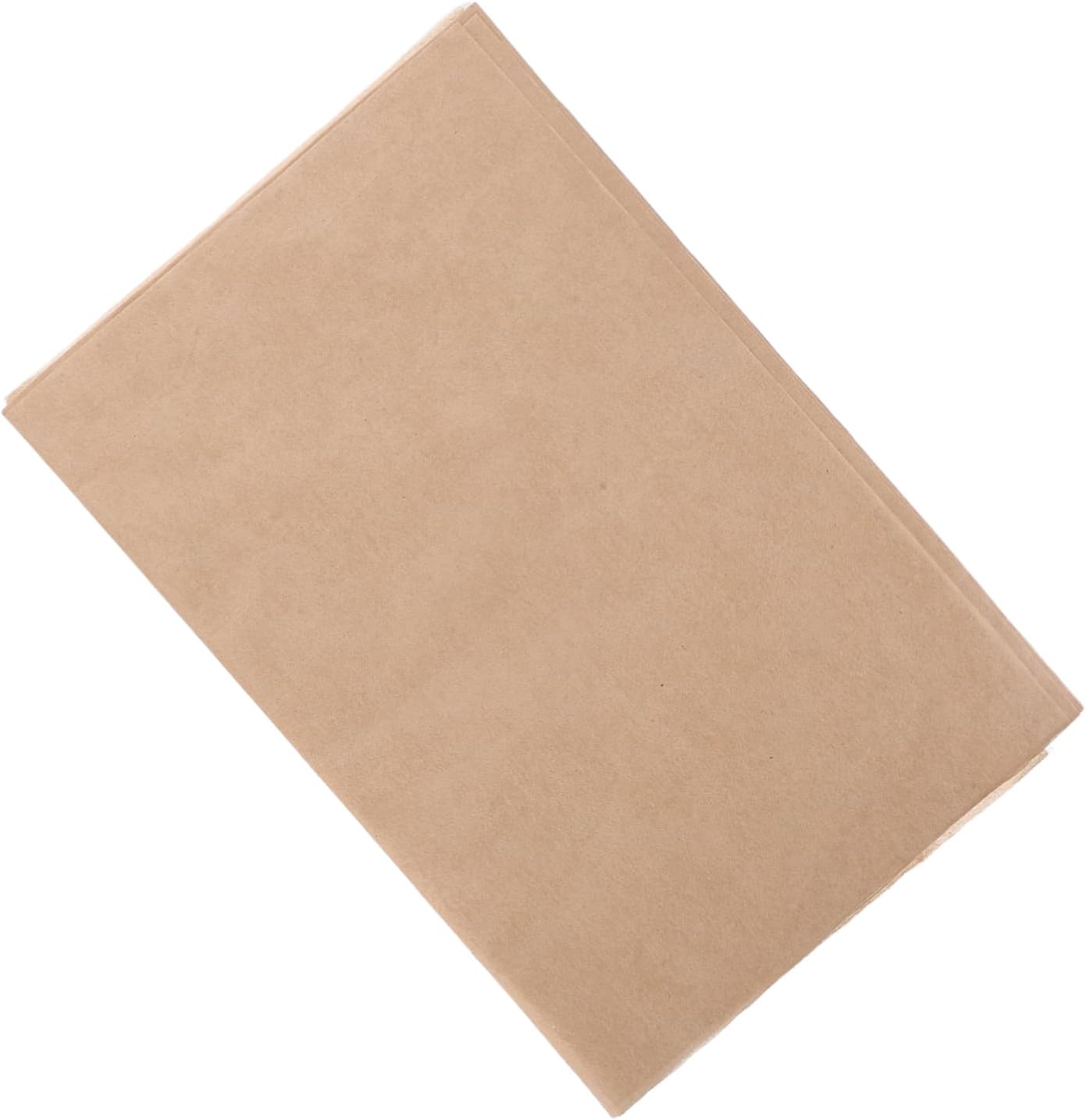 IWOWHERO 50pcs Ancient Parchment Rice Paper for Calligraphy Semi-ripe Xuan Paper Sheets Handmade Craftsmanship for Writing and Art