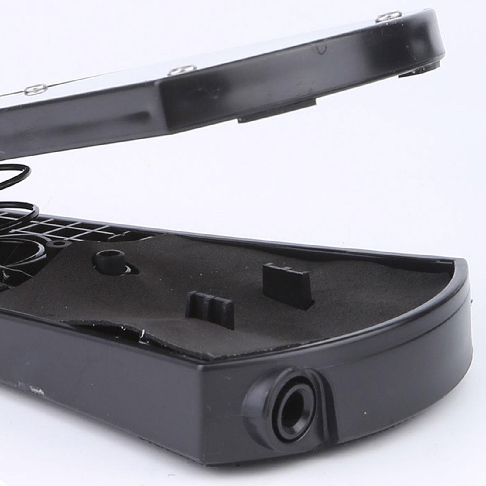Drum Pedal Foot Pedal Universale Pad Pedale Kick per Batteria Elettronica con Cavo Sostitutivo in Metallo Pp Adatto per Studio Allenamento Musicale, 2 Pezzi