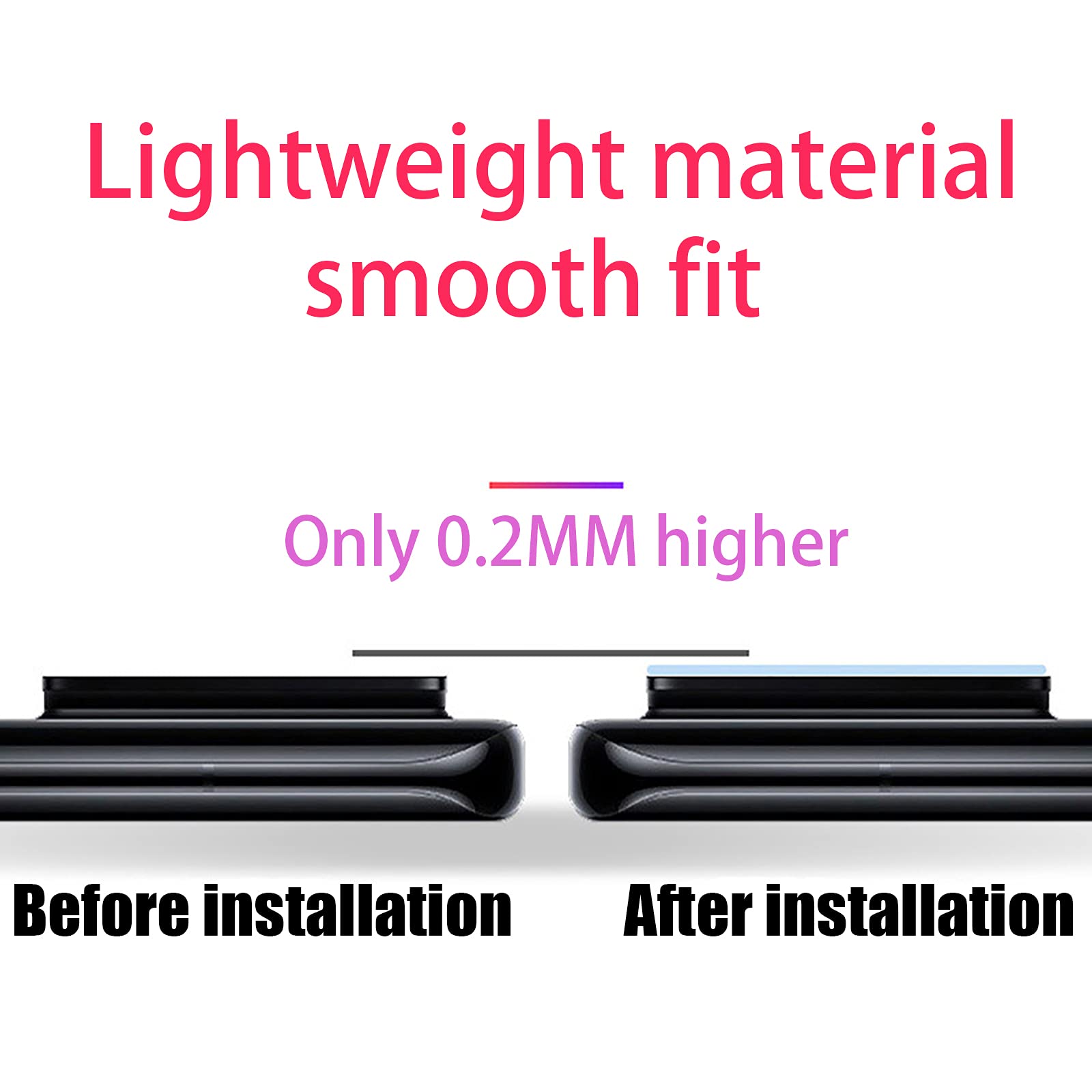 NEW'C 3 Pezzi, Vetro Temperato per Huawei P10, Pellicola Prottetiva Anti Graffio, Anti-Impronte