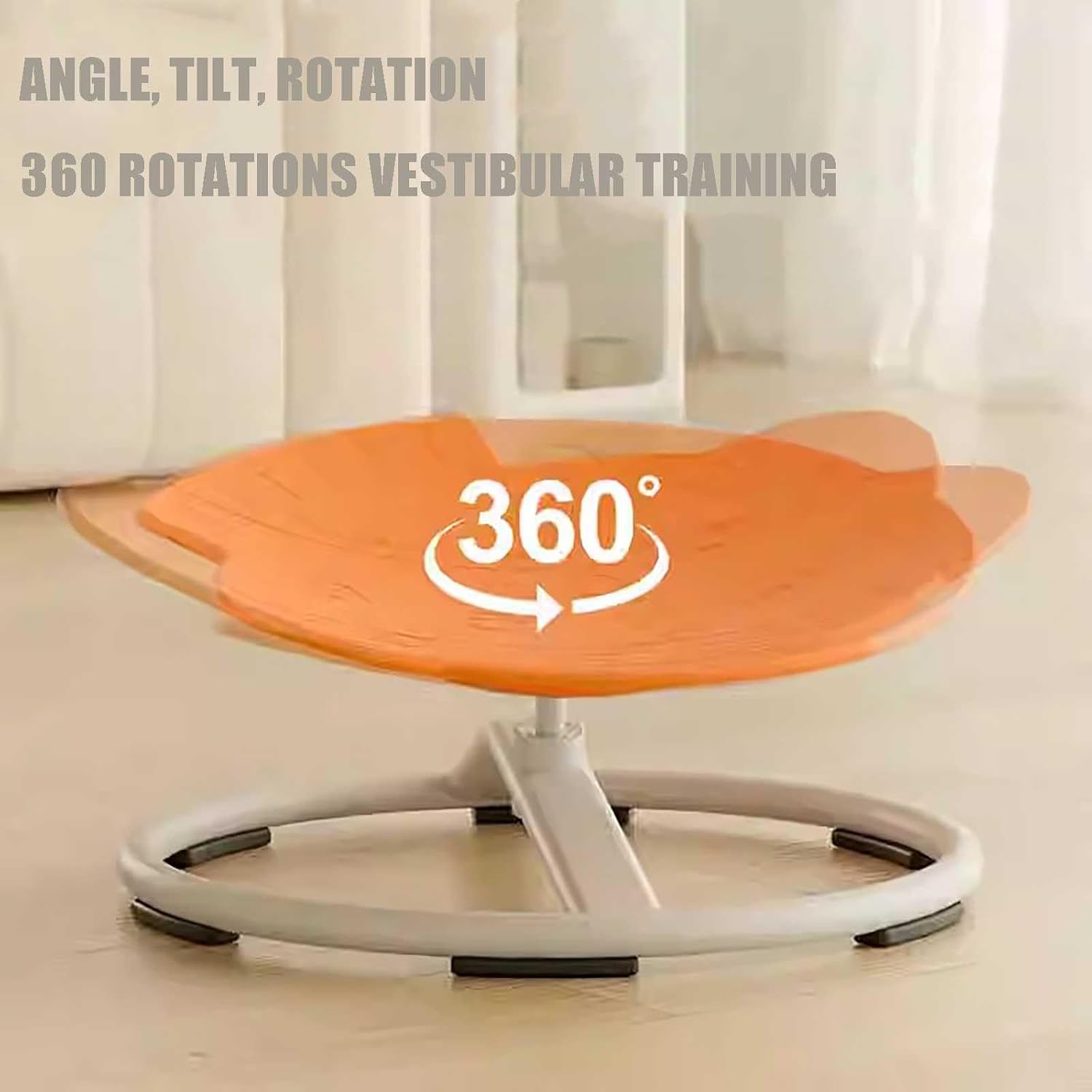 Spinning Chair for Autistic Kids, 360° Rotation Kids Spinning Chair 100kg Load-Bearing Spinning Chair for Kids Sensory with Non-Slip Feet,Vestibular Training