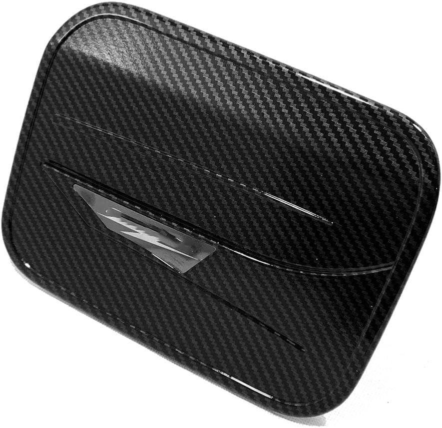 Car Fuel Door Cover Cap for Toyota Corolla 2020 2021 2022 2023 2024 Accessories，Easy Stick-On Installation, providing a long-lasting, like-new appearance. (carbon fiber)