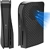 PS5 Console Face Plates,PlayStation 5 Accessories with Fan Vents Faceplate,with Dust Filter for Cooling Vents,Shockproof ABS Shell Cover Case (Pattern Disc Edition)