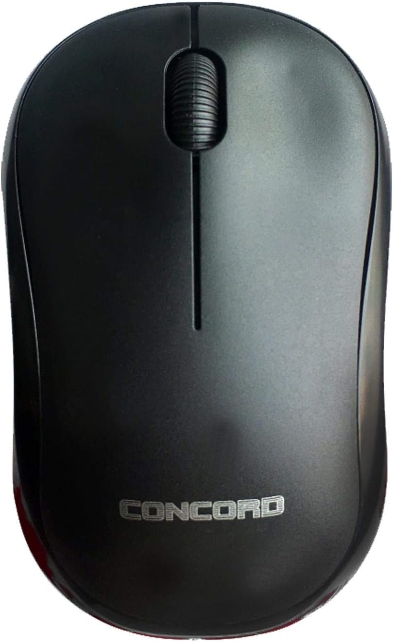 CONCORD Wireless Kablosuz 3D Mouse (Siyah) - Görsel 1