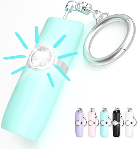 Miniatura 9 de Alarma de seguridad personal Securityman para mujeres | Llavero de autodefensa (sirena de 130 dB más fuerte y luz estroboscópica SOS) Dispositivo de