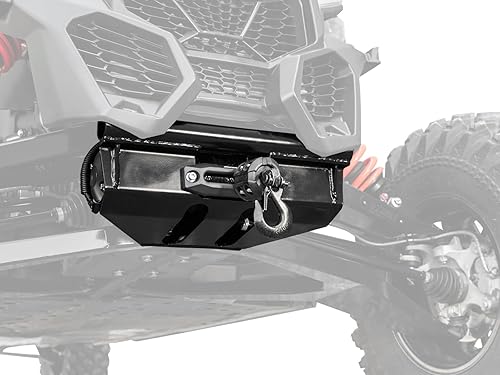 SuperATV Cabrestante Can-AM Ready-Fit compatible con Can-AM Maverick X3 de 64 y 72 pulgadas (consulta la descripción del producto para ver la lista