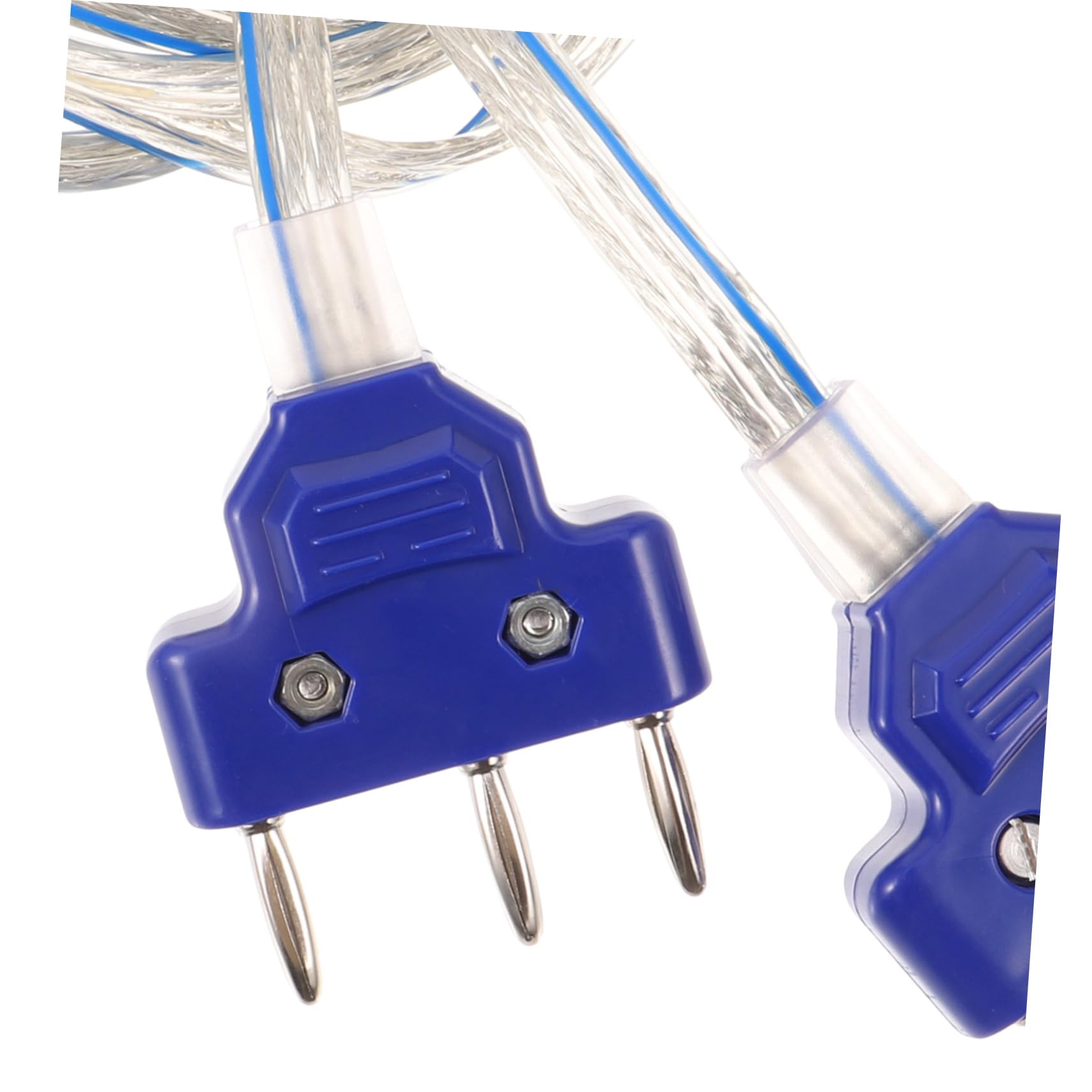 Yardwe 5pcs Fencing Foil Cable Professional Fencing Equipment Comfort Fit Stainless Steel Clip Mask Connector