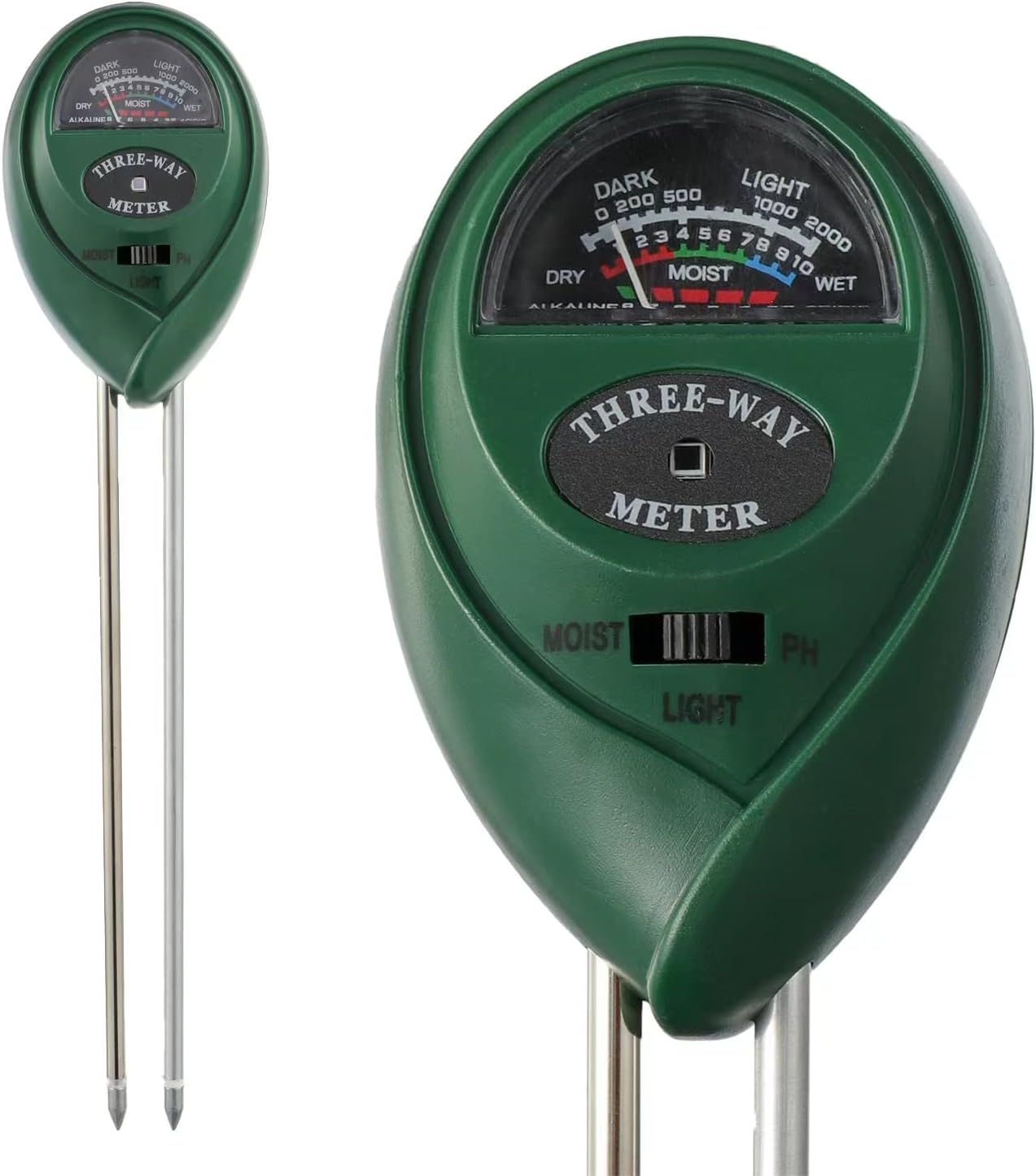 Soil Moisture Meter, The 3in1 Soil Test kit,Tests Soil