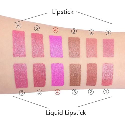 Vista 98 de evpct Juego de 6 esmaltes de labios tintados con cambio de color transparente que cambia de color para mujeres, paquete de esmalte hidratante 1