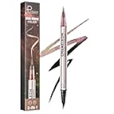 Black and Multichrome Waterproof Liquid Eyeliner, Stay All Day Eye Liner Pen with Precise Tips for Women, Smudge-Proof & Transfer-Resistant, Vegan & Cruelty-Free