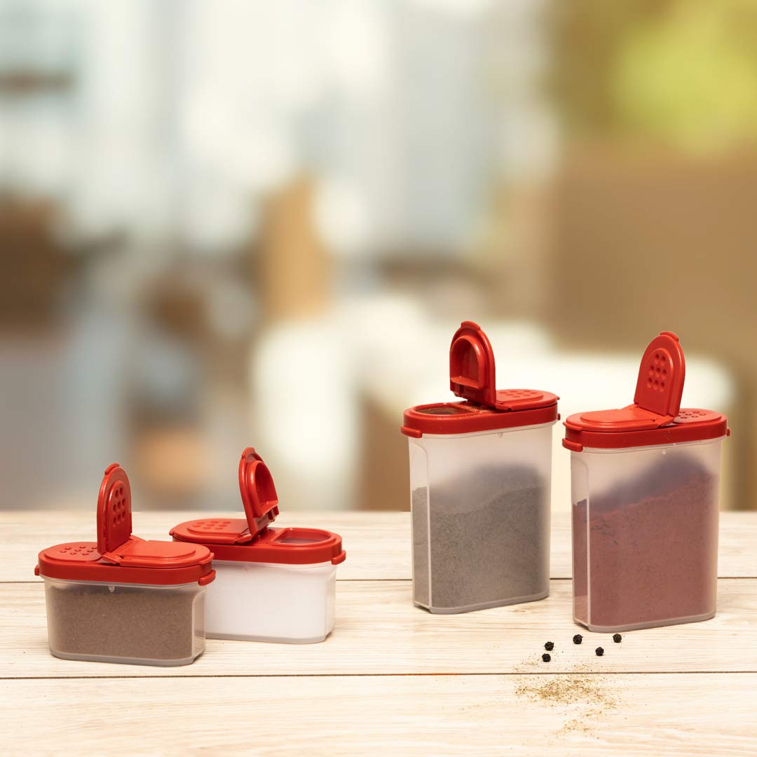 Tupperware Modular Spice Shakers Set, Set of 4 (128) - Image 5 thumbnail