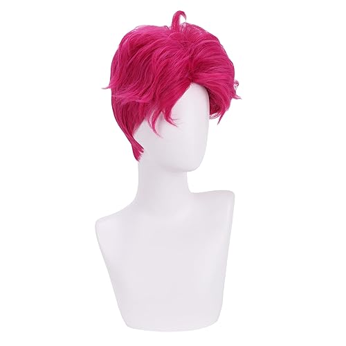 Miniatura 19 de Peluca trenzada negra con flequillo para niños, peluca larga y recta con 2 coletas, pelucas sintéticas para niñas, pelucas sintéticas con gorra