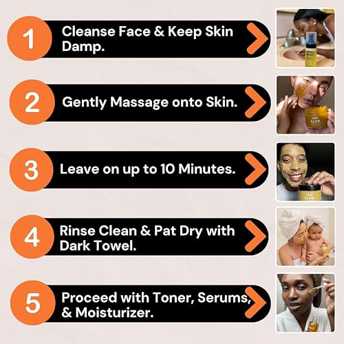 Miniatura 6 de Minimo Glow - Exfoliante facial de cúrcuma para una piel radiante brillante con exfoliante