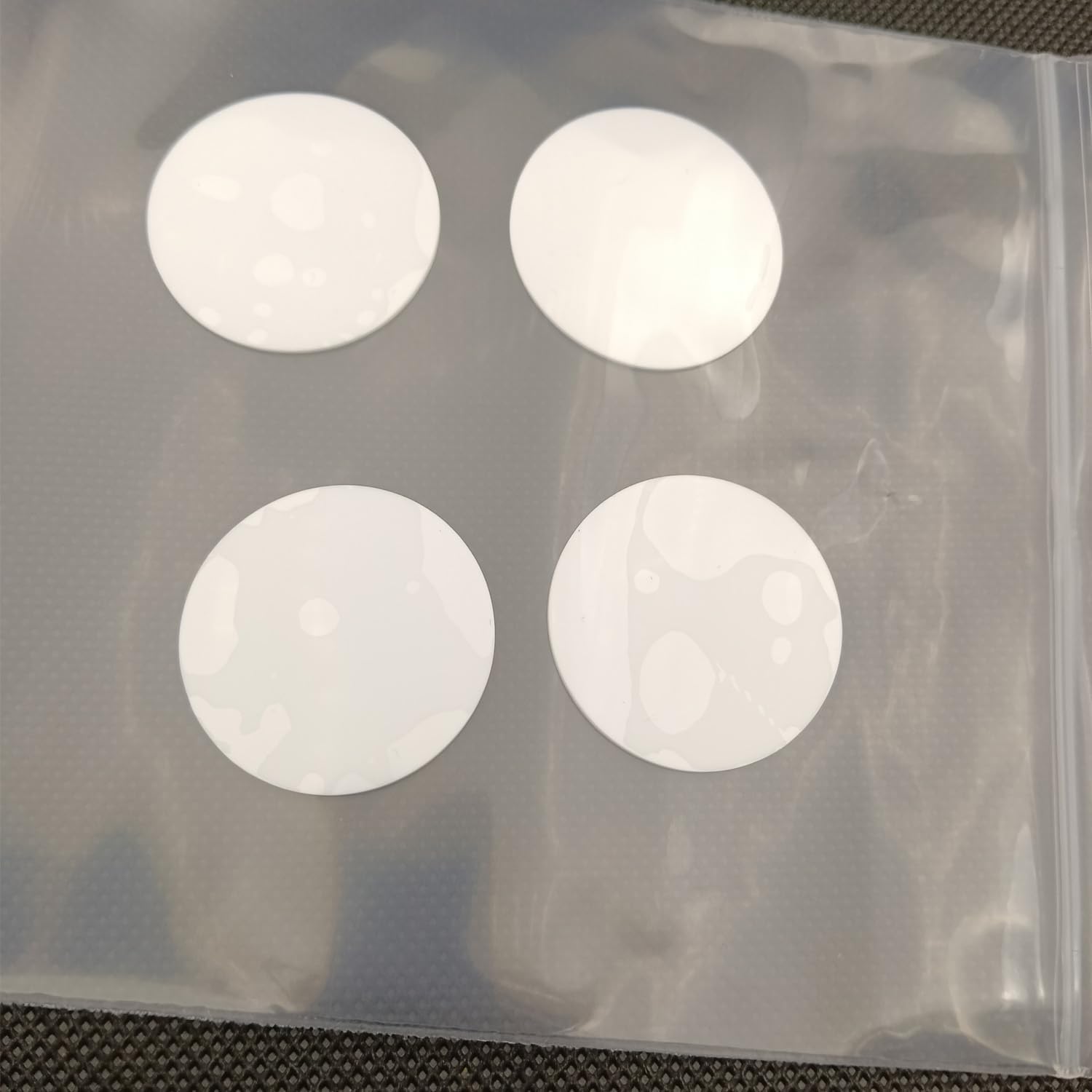4-Pcs 7250876 Diaphragm Kit Compatible with Whirlpool Kenmore RO Systems | Replacement diaphragm repair kit for reverse osmosis water filtration units.