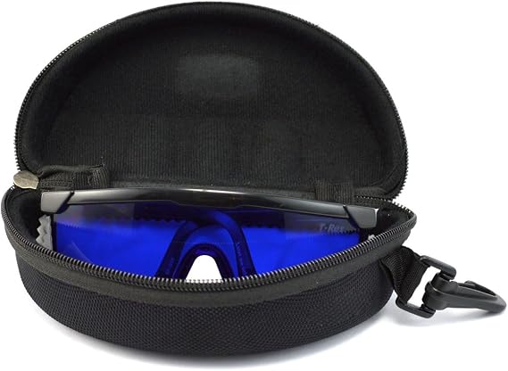Feisou Golf Ball Finder Professional Lenses Glasses with Mould Case Eyeglass Cords Lens Less Straining Sunglasses Goggles