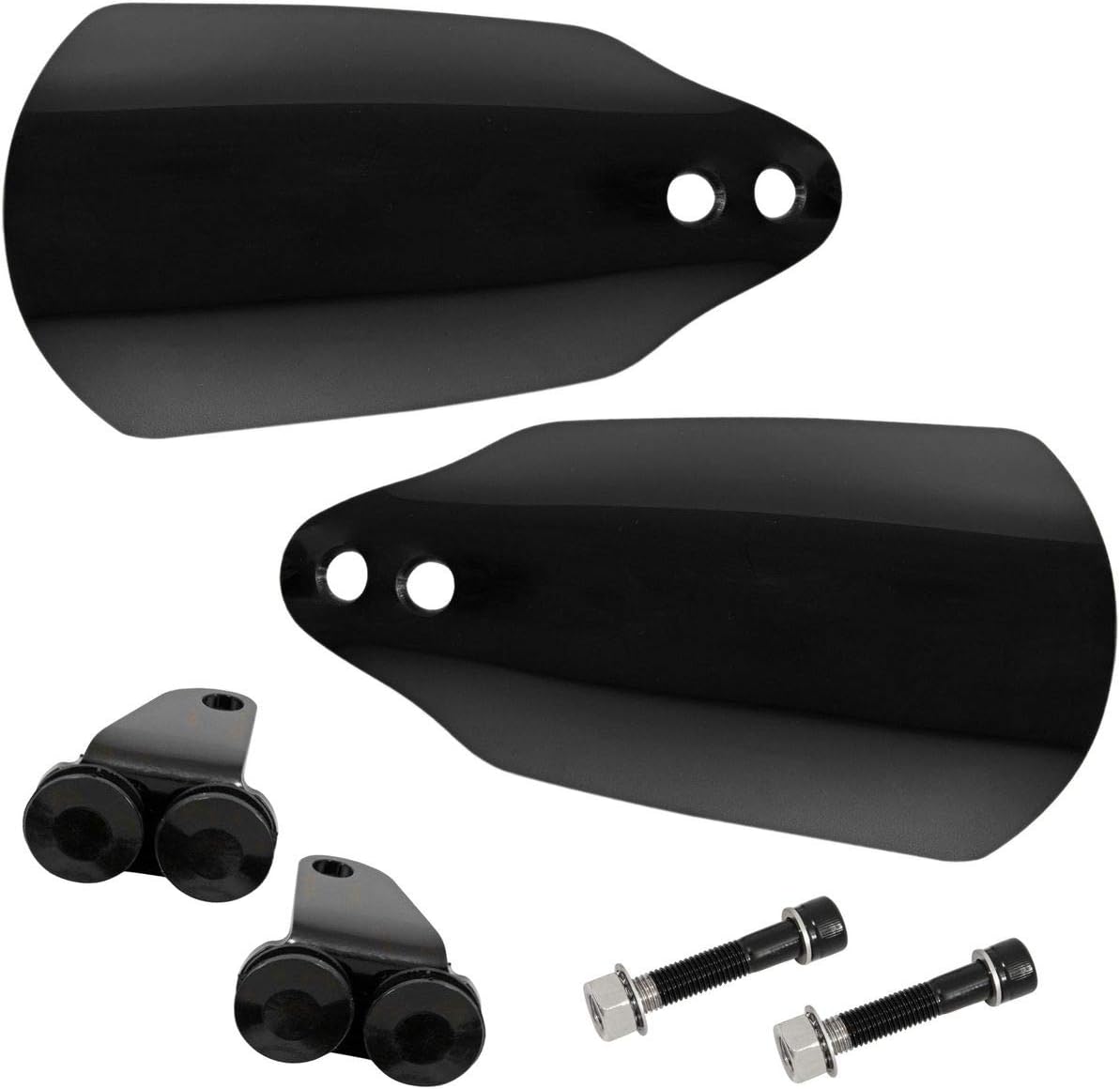 Memphis Shades Black Opaque Hand Guards MEB7218