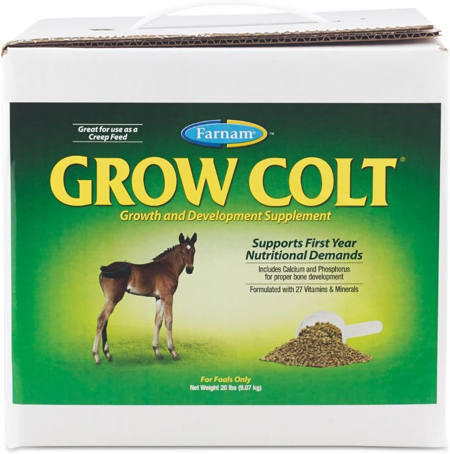 Farnam Grow Colt Growth and Development Supplement, 20 lbs