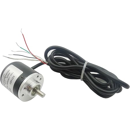 Encoder Rotativo Fotoelettrico Aihasd AB Bifase 5-24V - 360 Impulsi Per Misurazioni Di Precisione - Foto 6