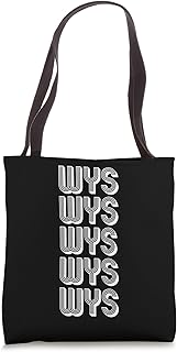 WYS West Yellowstone Airport Travel Tote Bag