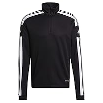 adidas Squadra 21 Training Top, Track Uomo, Black, White, XS