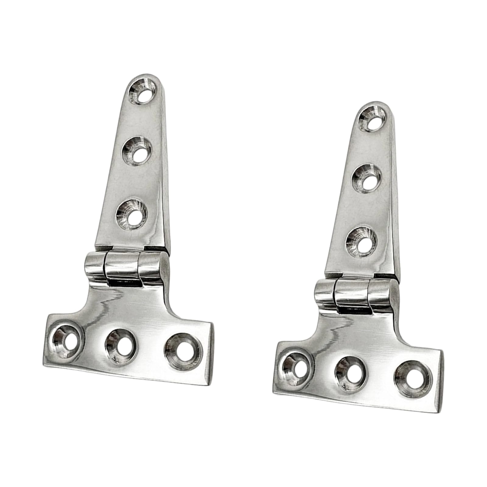 Buxuaaaa Multicolor Capacity Steel Adjustable T Hinge Erosion Proof T Type Cabinet Hinges 2Pcs For Industrial Cabinets Gate Window Strong Shaped Hinge For Industrial Applications