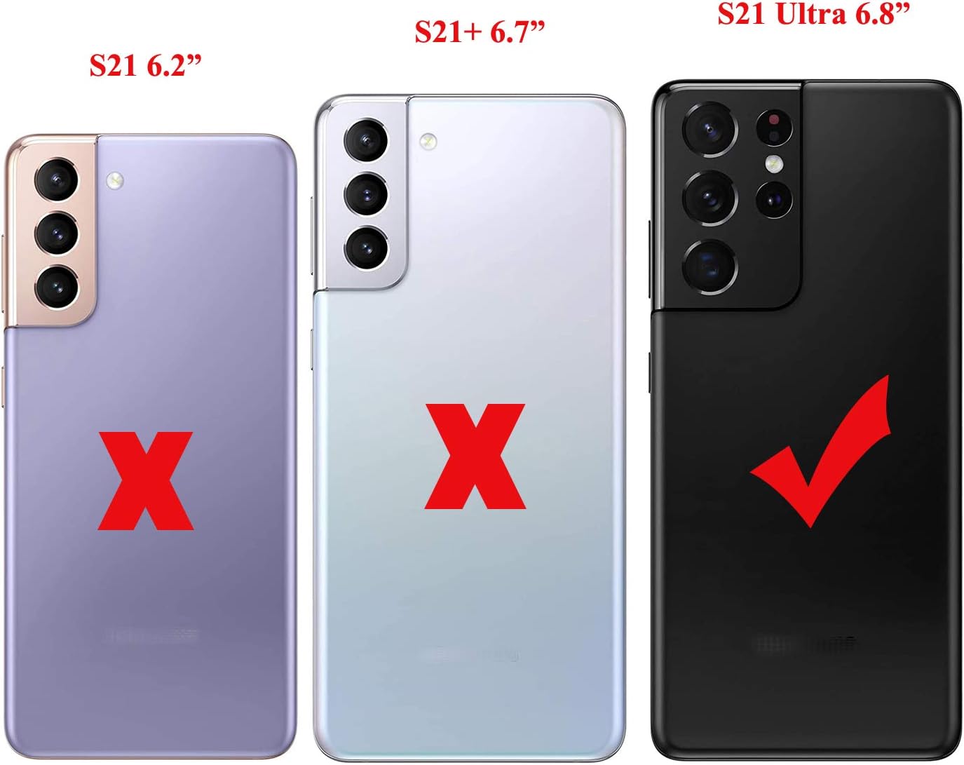 Back Cover Samsung Galaxy S21 Ultra Glass Replacement Black Back