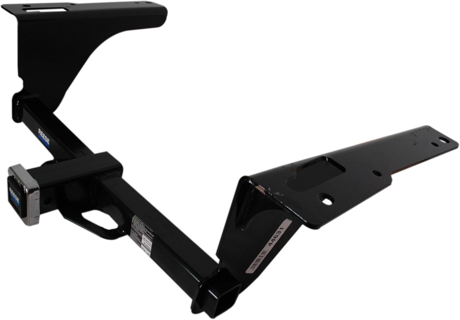 Reese Towpower 44631 Class III Custom-Fit Hitch with 2" Square Receiver opening, includes Hitch Plug Cover , Black