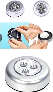 Stick N Click 3 Ledli Dokunmatik Lamba Kablosuz  ad r Lambas  Dokunmatik Lamba 1 Adet